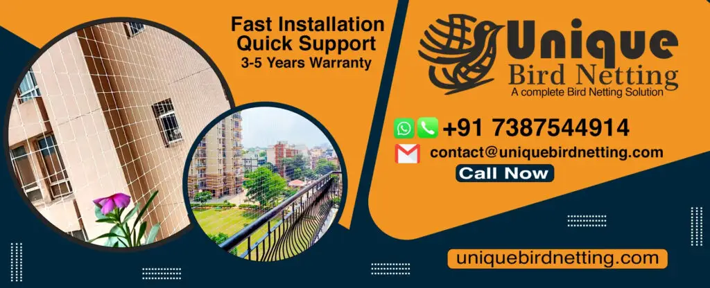 Unique Bird Netting Pigeon net for balcony pune